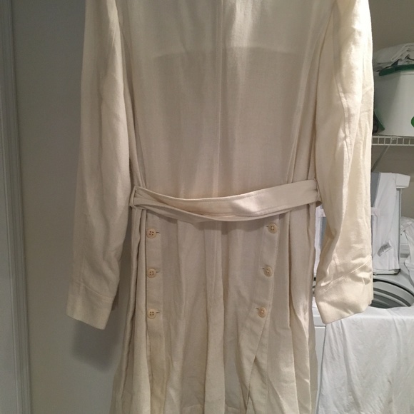 ANN DEMEULEMEESTER WOOL LIGHTWEIGHT MILITARY COAT - Picture 5 of 5